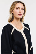 Load image into Gallery viewer, 365 DAYS: CAROLYN DRESS : BLACK/NATURAL