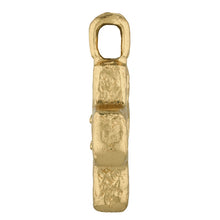Load image into Gallery viewer, CLEOPATRAS BLING: DASHORST PENDANT NECKLACE WITH MAGENTA ZIRCON - 18K GOLD PLATED