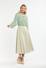 Load image into Gallery viewer, 365 DAYS: DAKOTA PU SKIRT - STONE