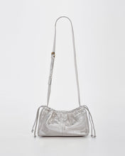 Load image into Gallery viewer, HALLEY METALLIC LEATHER BAG - SILVER