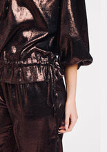Load image into Gallery viewer, 365 DAYS: SOPHIA METALLIC TOP - COPPER