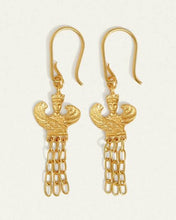 Load image into Gallery viewer, TEMPLE OF THE SUN: LETA EARRINGS - GOLD VERMEIL