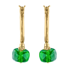 Load image into Gallery viewer, CLEOPATRA’S BLING: AELIA HOOP EARRINGS - 18K GOLD PLATED