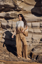 Load image into Gallery viewer, MAMAPAPA: TOBI TIE DYE TOP - CAMEL