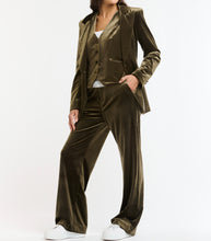 Load image into Gallery viewer, ITALIAN STAR: JETS VELVET PANT - KHAKI