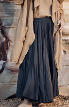 Load image into Gallery viewer, MAMAPAPA: VICKY COTTON SKIRT - CHARCOAL