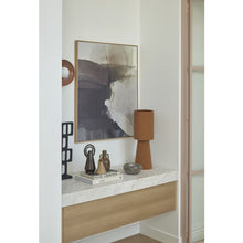 Load image into Gallery viewer, ROWEN BOUCLE TABLE LAMP - RUST (PICK UP IN STORE ONLY)