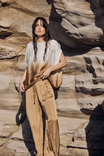 Load image into Gallery viewer, MAMAPAPA: TOBI TIE DYE TOP - CAMEL