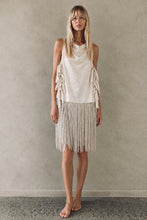 Load image into Gallery viewer, MOSS GROTTO: LUNA JACQUARD TOP - IVORY