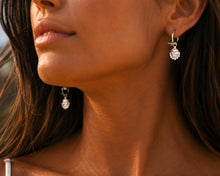 Load image into Gallery viewer, CLEOPATRA’S BLING: GORGONEION LION HOOPS- STERLING SILVER