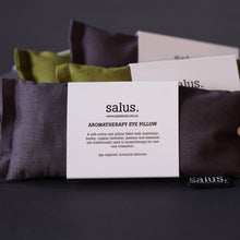 Load image into Gallery viewer, SALUS: AROMATHERAPY EYE PILLOW - MOSS GREEN