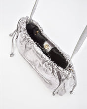 Load image into Gallery viewer, HALLEY METALLIC LEATHER BAG - SILVER
