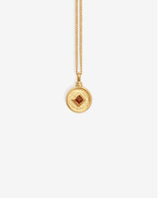Load image into Gallery viewer, TEMPLE OF THE SUN: BLAZE COIN NECKLACE - GOLD VERMEIL