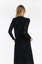 Load image into Gallery viewer, 365 DAYS: KELLY LACE & LOCKET LONG SLEEVE TOP - BLACK