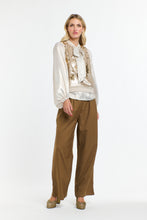 Load image into Gallery viewer, 365 DAYS: PINSTRIPE PANT - BRANDY