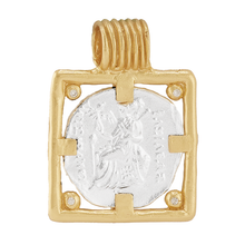Load image into Gallery viewer, CLEOPATRA’S BLING: SELLA PENDANT NECKLACE WITH CUBIC ZIRCONIA - 18K GOLD PLATED