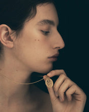 Load image into Gallery viewer, TEMPLE OF THE SUN: PEACOCK NECKLACE - GOLD VERMEIL