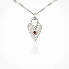 Load image into Gallery viewer, TEMPLE OF THE SUN: AMORE NECKLACE - SILVER