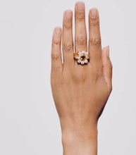 Load image into Gallery viewer, CLEOPATRAS BLING: KI RING IN CITRINE - 18K GOLD PLATED