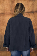 Load image into Gallery viewer, MAMAPAPA: JEAN PIERRE PADDED JACKET - CHARCOAL