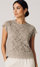 Load image into Gallery viewer, 365 DAYS: INDIANA LACE TEE - TAUPE
