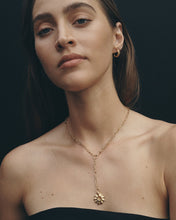 Load image into Gallery viewer, TEMPLE OF THE SUN: CALYPSO LARIAT NECKLACE - GOLD VERMEIL