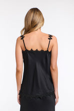 Load image into Gallery viewer, 365 DAYS: STERLING LACE TRIM CAMISOLE - BLACK