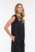 Load image into Gallery viewer, 365 DAYS: STERLING LACE TRIM TEE - BLACK
