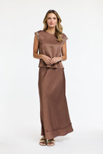 Load image into Gallery viewer, 365 DAYS: STERLING SATIN SKIRT - COCO