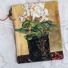 Load image into Gallery viewer, SWARM CANVAS PAINTING CLUTCH - CYCLAMEN