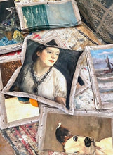 Load image into Gallery viewer, SWARM CANVAS PAINTING CLUTCH - SEA