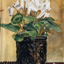 Load image into Gallery viewer, SWARM CANVAS PAINTING CLUTCH - CYCLAMEN