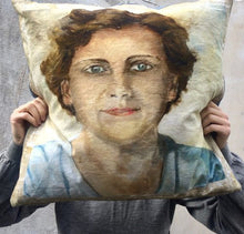 Load image into Gallery viewer, SWARM CANVAS PAINTING CLUTCH - CYCLAMEN