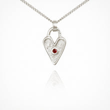 Load image into Gallery viewer, TEMPLE OF THE SUN: AMORE NECKLACE - SILVER
