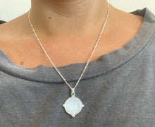 Load image into Gallery viewer, TEMPLE OF THE SUN: SURA  EMERALD STONE - SILVER