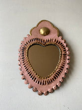 Load image into Gallery viewer, MEXICANO: HEART MIRRORS WITH BUTTON