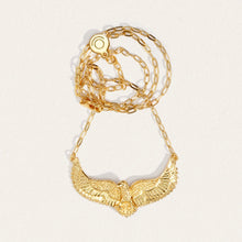 Load image into Gallery viewer, TEMPLE OF THE SUN: EAGLE NECKLACE - GOLD