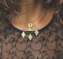 Load image into Gallery viewer, TEMPLE OF THE SUN: STELLA NECKLACE- SAPPHIRE