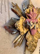 Load image into Gallery viewer, MEXICANO: CROSS ANTIQUE LOOK - PINK HEART