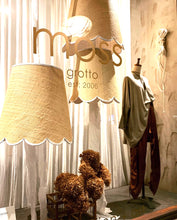 Load image into Gallery viewer, LIGHT SHADE: SCALLOP PENDANT SHADE - L/XL (PICK UP IN STORE ONLY)