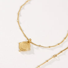 Load image into Gallery viewer, TEMPLE OF THE SUN: PETRA NECKLACE - GOLD VERMEIL