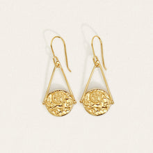 Load image into Gallery viewer, TEMPLE OF THE SUN: ARIA EARRINGS - GOLD