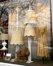 Load image into Gallery viewer, LIGHT SHADE: SCALLOP PENDANT SHADE - L/XL (PICK UP IN STORE ONLY)