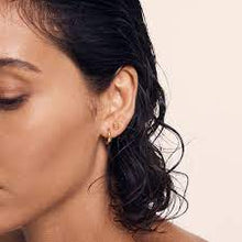 Load image into Gallery viewer, TEMPLE OF THE SUN: CHRYSALIS EARRINGS PERIDOT- GOLD VERMEIL