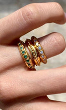 Load image into Gallery viewer, SHYLA: ASTRI - GOLD STACKER RINGS