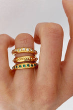 Load image into Gallery viewer, SHYLA: ASTRI - GOLD STACKER RINGS
