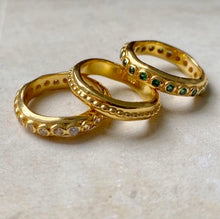 Load image into Gallery viewer, SHYLA: ASTRI - GOLD STACKER RINGS