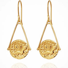 Load image into Gallery viewer, TEMPLE OF THE SUN: ARIA EARRINGS - GOLD