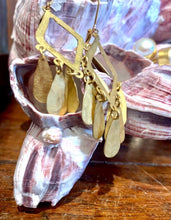 Load image into Gallery viewer, WE DREAM IN COLOUR: ELYSIA EARRINGS - BRASS