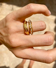 Load image into Gallery viewer, SHYLA: ASTRI - GOLD STACKER RINGS